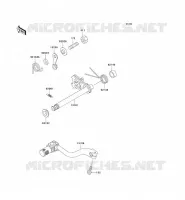 SHIFT voor Kawasaki KX125 1999