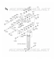 SUSPENSION voor Kawasaki KX125 1999