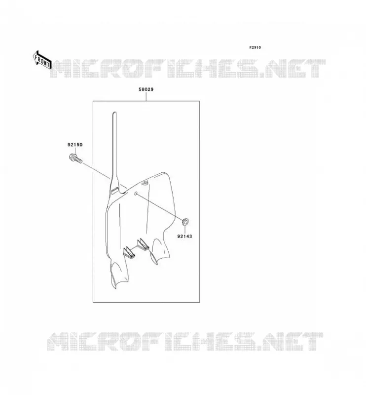ACCESSORY Kawasaki TOUT-TERRAIN 125 1999 KX125  KX125-L1