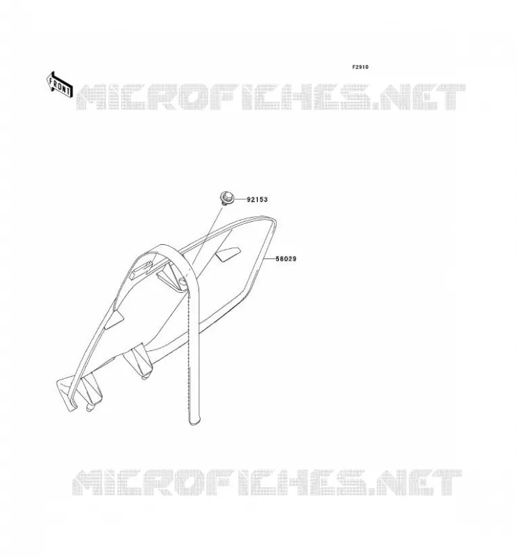 ACCESSORY Kawasaki TOUT-TERRAIN 125 2008 KX125  KX125M8F