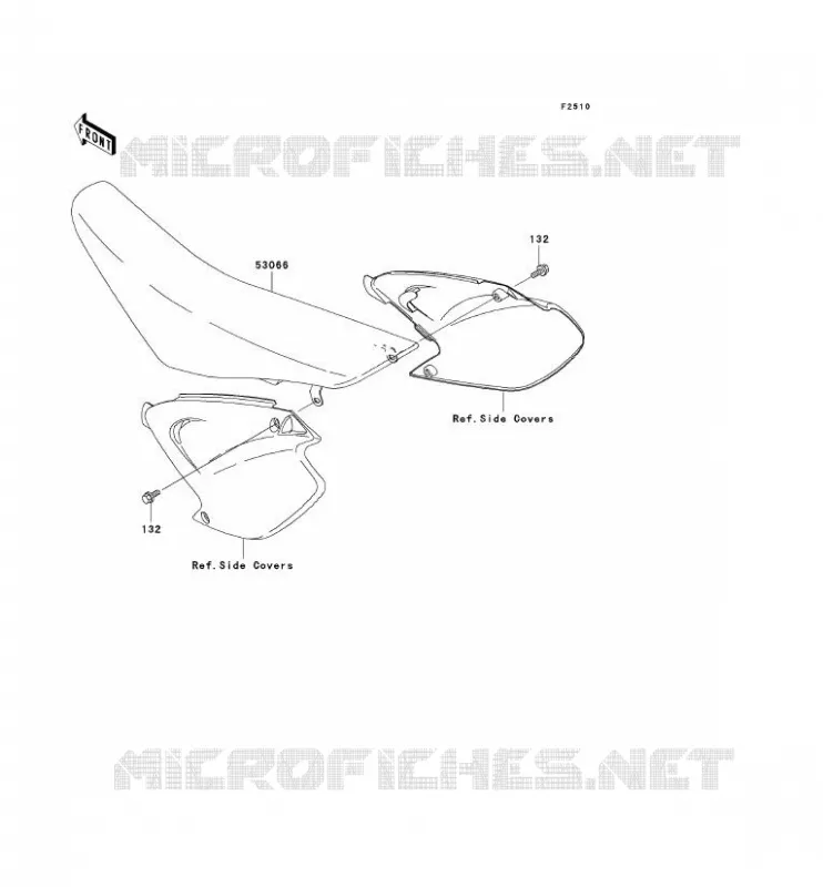 SEAT Kawasaki TOUT-TERRAIN 250 2005 KX250  KX250-R1