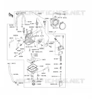 CARBURETOR voor Kawasaki KX250 2008
