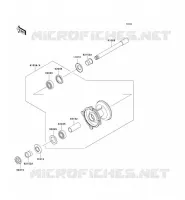 FRONT HUB voor Kawasaki KX250 2008
