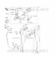 FRONT MASTER CYLINDER voor Kawasaki KX250 2008