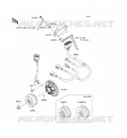 GENERATOR voor Kawasaki KX250 2008