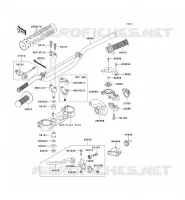 HANDLEBAR voor Kawasaki KX250 2008