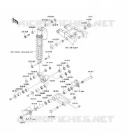 SUSPENSION voor Kawasaki KX250 2008