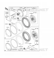 TIRES voor Kawasaki KX250 2008
