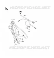 CHASSIS ELECTRICAL EQUIPMENT voor Kawasaki KX250F 2006
