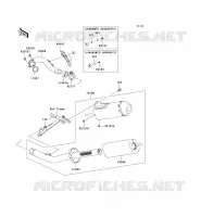 EXHAUST voor Kawasaki KX250F 2006