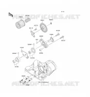 OIL PUMP voor Kawasaki KX250F 2006