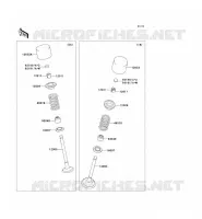 VALVE voor Kawasaki KX250F 2006