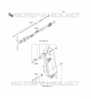 CABLES voor Kawasaki KX250F 2011