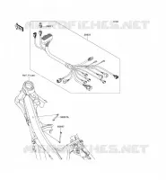 CHASSIS ELECTRICAL EQUIPMENT voor Kawasaki KX250F 2011