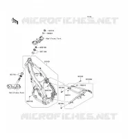 CHASSIS voor Kawasaki KX250F 2011