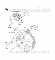 ENGINE MOUNT voor Kawasaki KX250F 2011