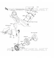 GENERATOR voor Kawasaki KX250F 2011