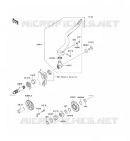 KICK STARTER voor Kawasaki KX250F 2011