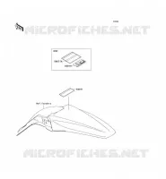 LABELS voor Kawasaki KX250F 2011
