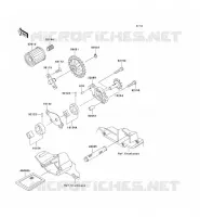 OIL PUMP voor Kawasaki KX250F 2011