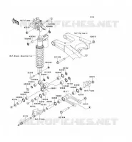 SUSPENSION voor Kawasaki KX250F 2011