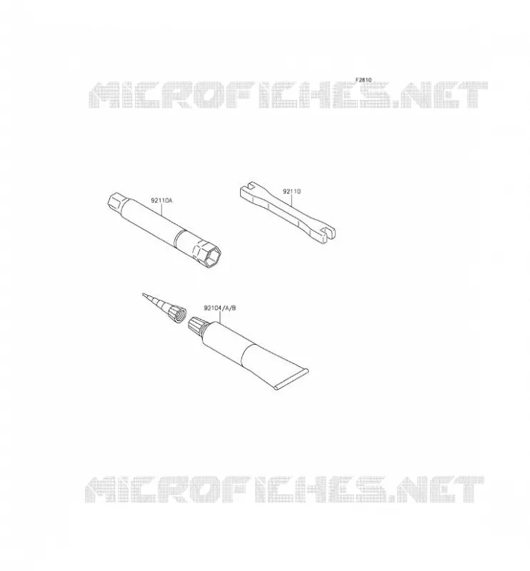 TOOL Kawasaki TOUT-TERRAIN 250 2015 KX250F  KX250ZFF