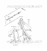CABLES voor Kawasaki KX450F 2008