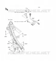 CHASSIS ELECTRICAL EQUIPMENT voor Kawasaki KX450F 2008