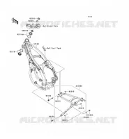 CHASSIS voor Kawasaki KX450F 2008