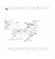 SEAT voor Kawasaki KX450F 2008