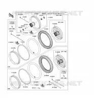 TIRES voor Kawasaki KX450F 2008