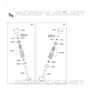 VALVE voor Kawasaki KX450F 2008
