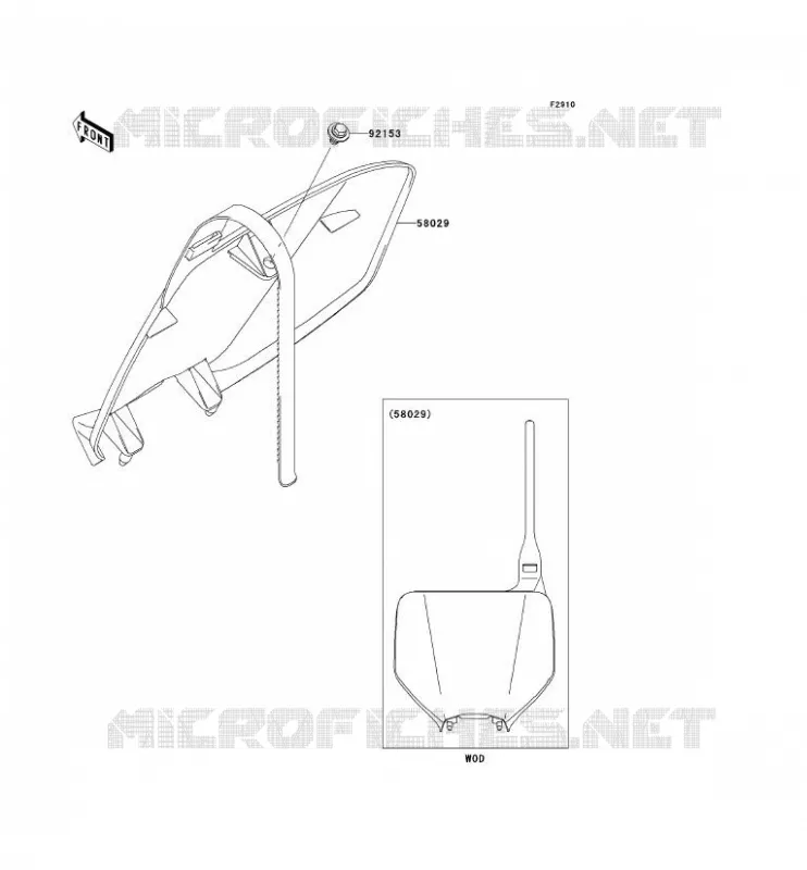 ACCESSORY Kawasaki TOUT-TERRAIN 450 2008 KX450F  KX450D8F