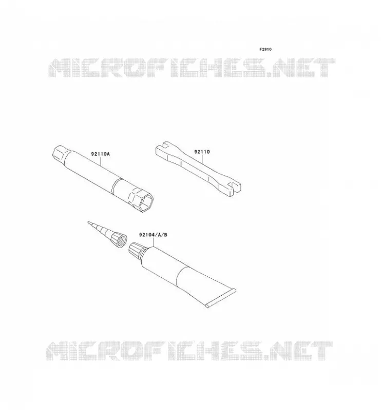 TOOL Kawasaki TOUT-TERRAIN 450 2008 KX450F  KX450D8F