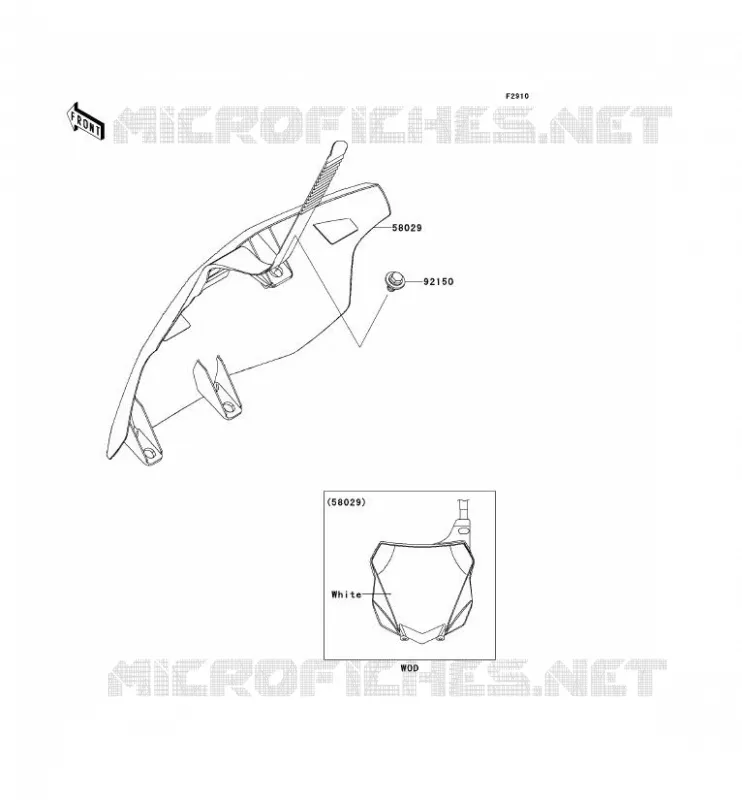 ACCESSORY Kawasaki TOUT-TERRAIN 450 2013 KX450F  KX450FDF