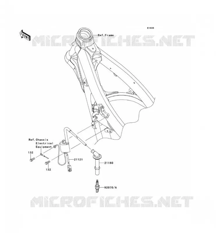 IGNITION SYSTEM Kawasaki TOUT-TERRAIN 450 2014 KX450F  KX450FEF