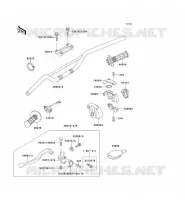 HANDLEBAR voor Kawasaki KX500 1989