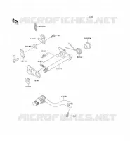 SHIFT voor Kawasaki KX500 1989