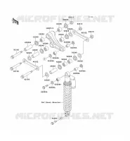 SUSPENSION voor Kawasaki KX500 1989