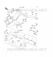 EXHAUST voor Kawasaki KX500 1998