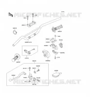 HANDLEBAR voor Kawasaki KX500 1998