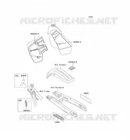 LABELS voor Kawasaki KX500 1998