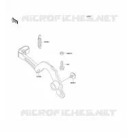 BRAKE PEDAL voor Kawasaki KX500 2002