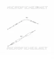 CABLES voor Kawasaki KX500 2002