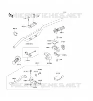 HANDLEBAR voor Kawasaki KX500 2002