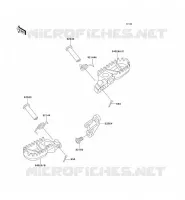FOOTREST voor Kawasaki KX500 1990