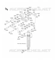 SUSPENSION voor Kawasaki KX500 1990