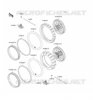 TIRES voor Kawasaki KX500 1990
