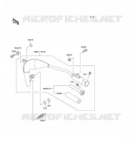 EXHAUST voor Kawasaki KX60 1997