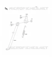 STAND voor Kawasaki KX60 1997